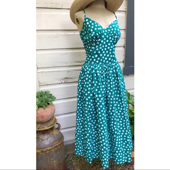80s does 50s Lanz Sun Dress - Picture 3 of 8